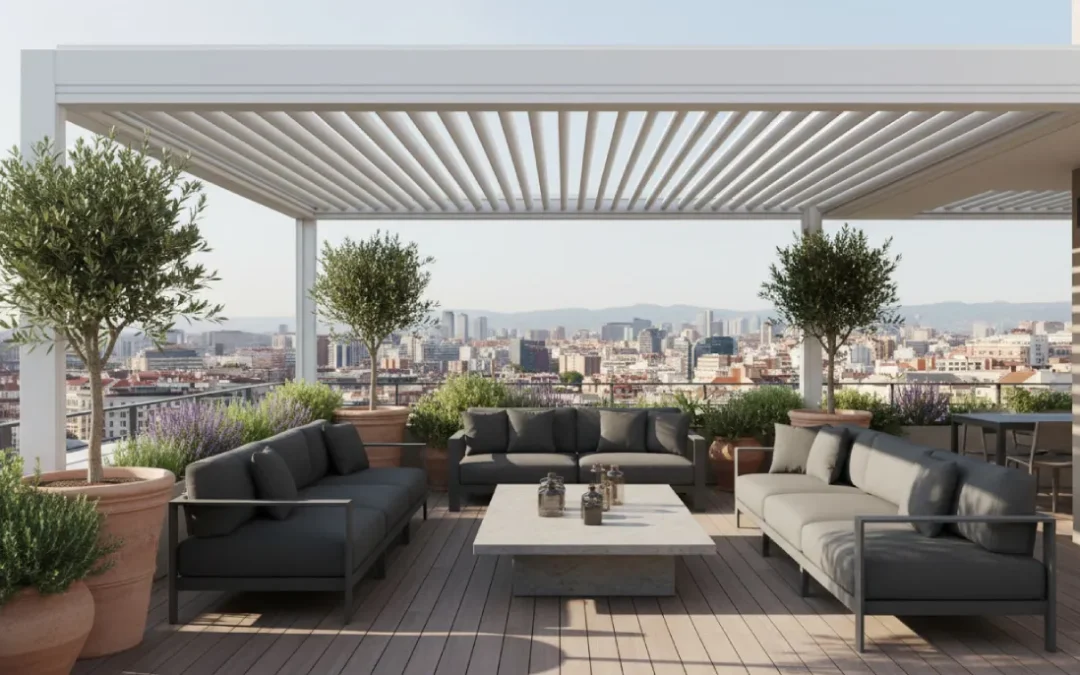 Pérgolas bioclimáticas en Madrid
