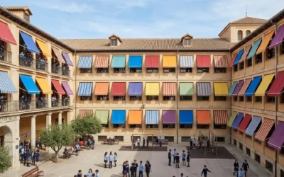 Toldos para Patios de Colegios Madrid